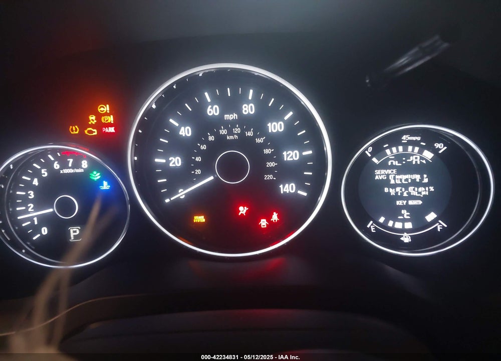 2019 HONDA HR-V SPORT VIN: 3CZRU6H14KG712533