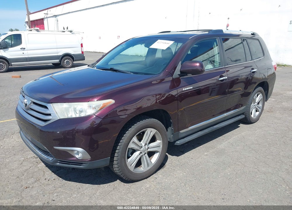 2013 TOYOTA HIGHLANDER LIMITED V6 VIN: 5TDDK3EH2DS185263