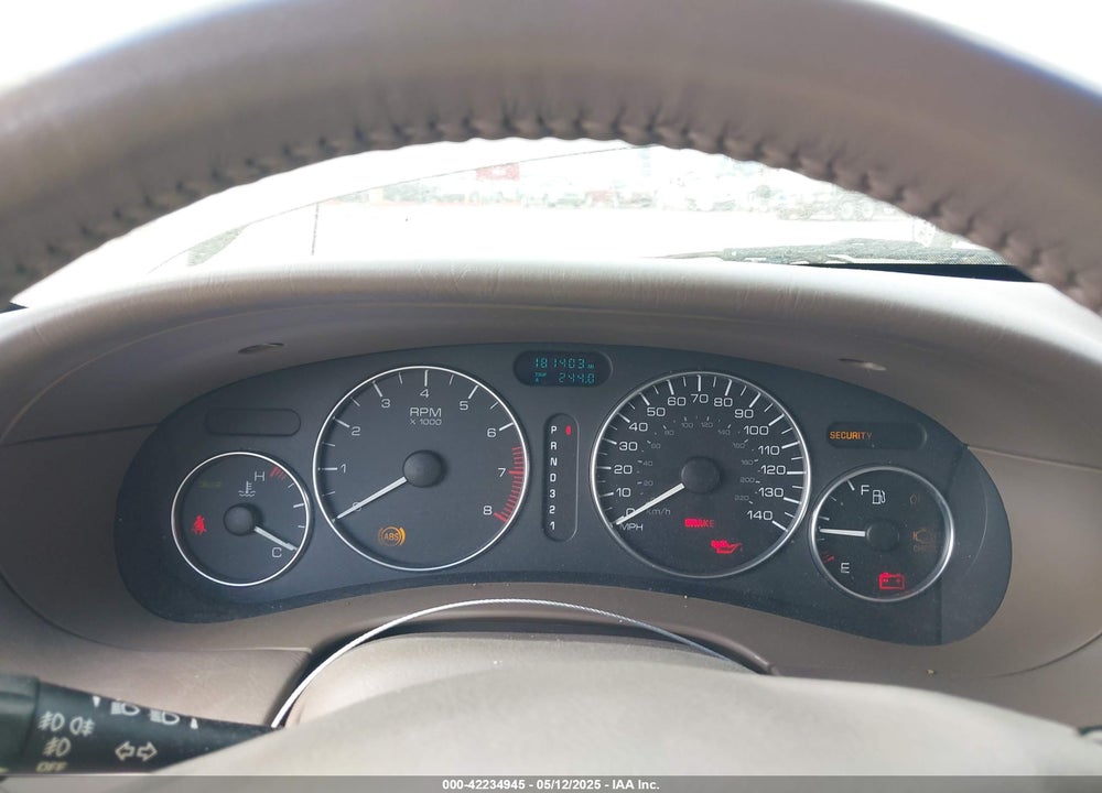 2001 OLDSMOBILE AURORA VIN: 1G3GR64H914279191