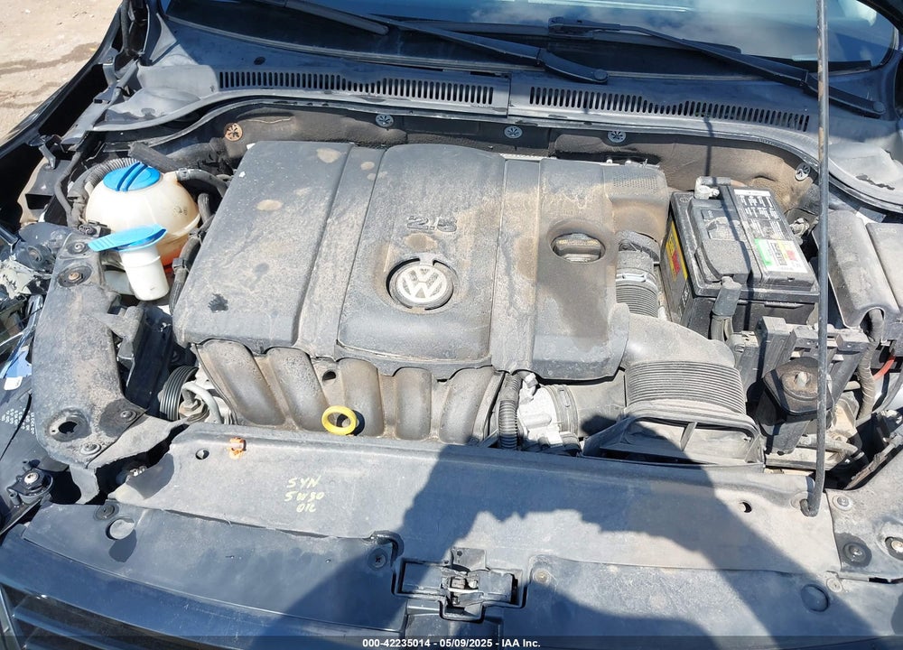 2013 VOLKSWAGEN JETTA 2.5L SE VIN: 3VWDP7AJ3DM438668
