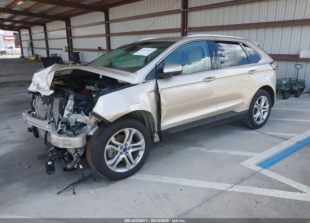 2018 FORD EDGE TITANIUM VIN: 2FMPK3K93JBC53766