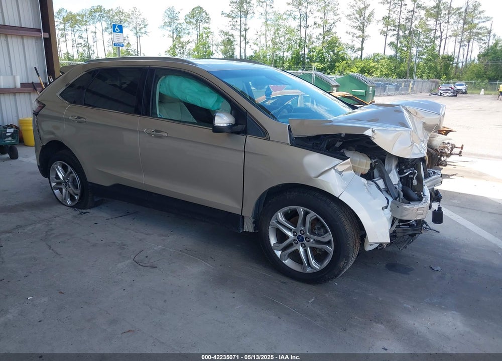 2018 FORD EDGE TITANIUM VIN: 2FMPK3K93JBC53766