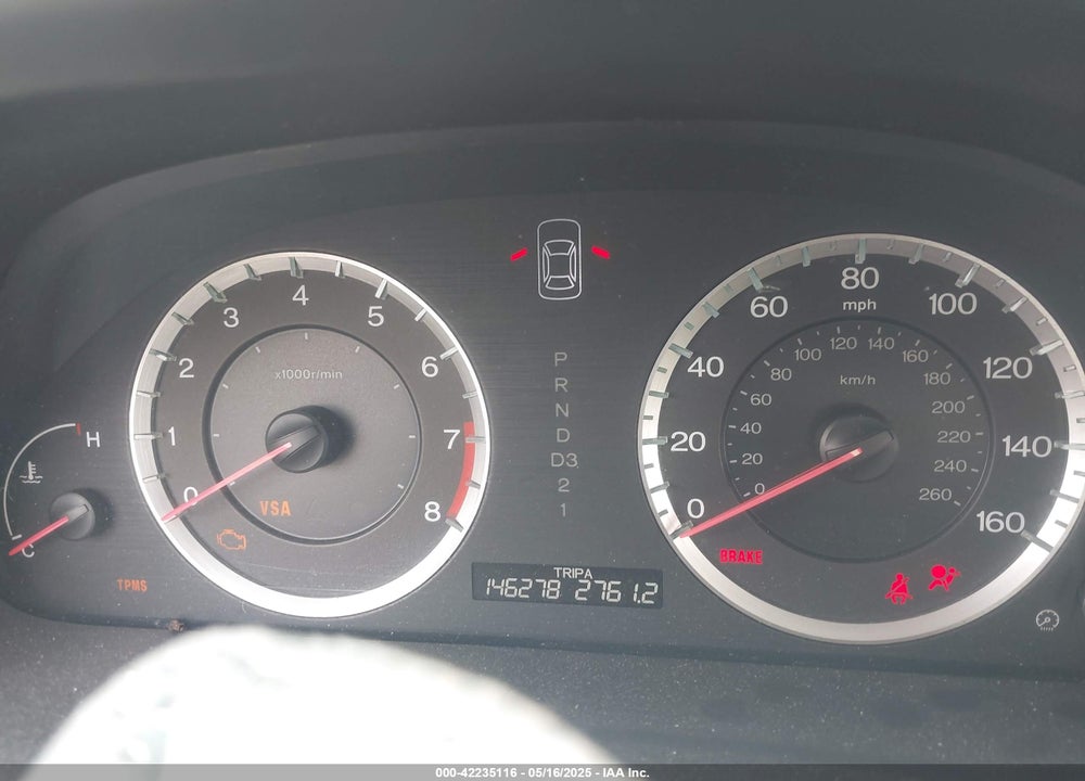 2008 HONDA ACCORD 2.4 LX VIN: 1HGCP26308A118014