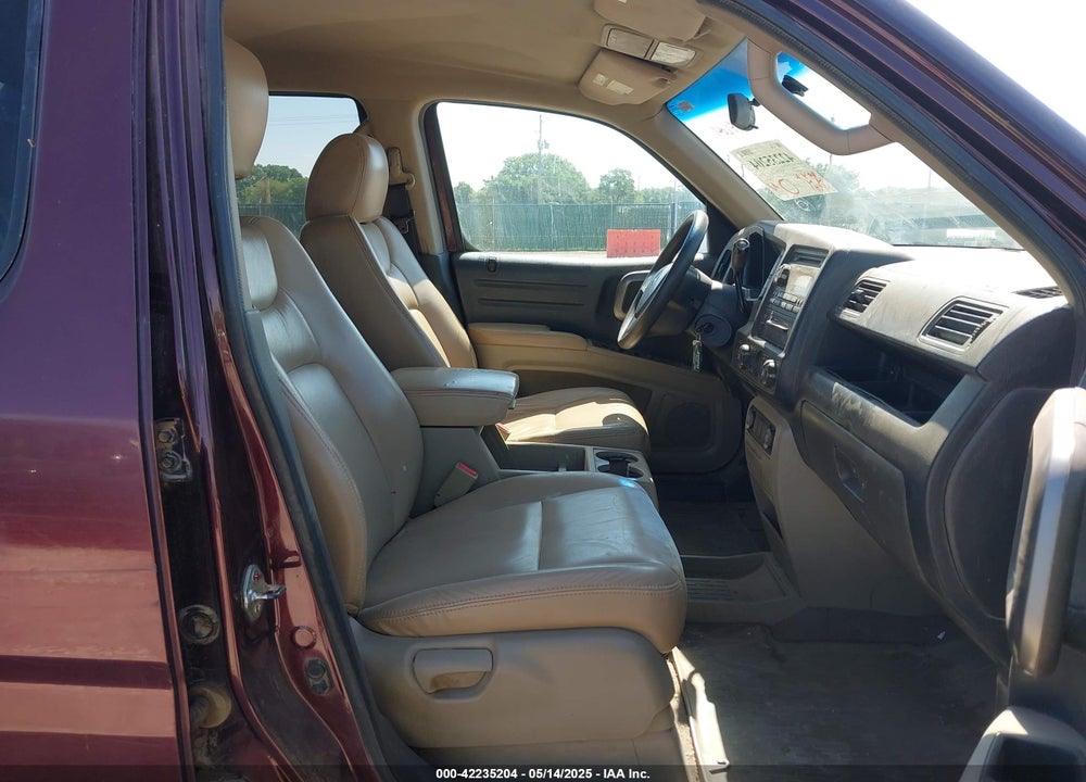 2009 HONDA RIDGELINE RTS VIN: 5FPYK16439B108552