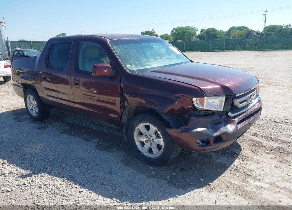 2009 HONDA RIDGELINE RTS VIN: 5FPYK16439B108552