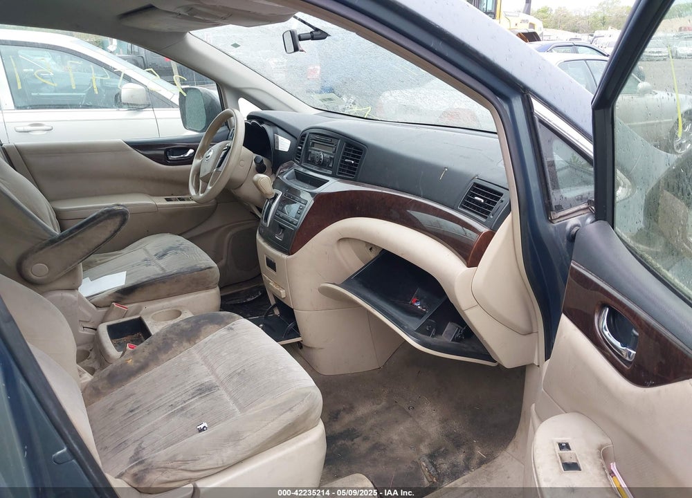 2012 NISSAN QUEST S VIN: JN8AE2KP1C9030222
