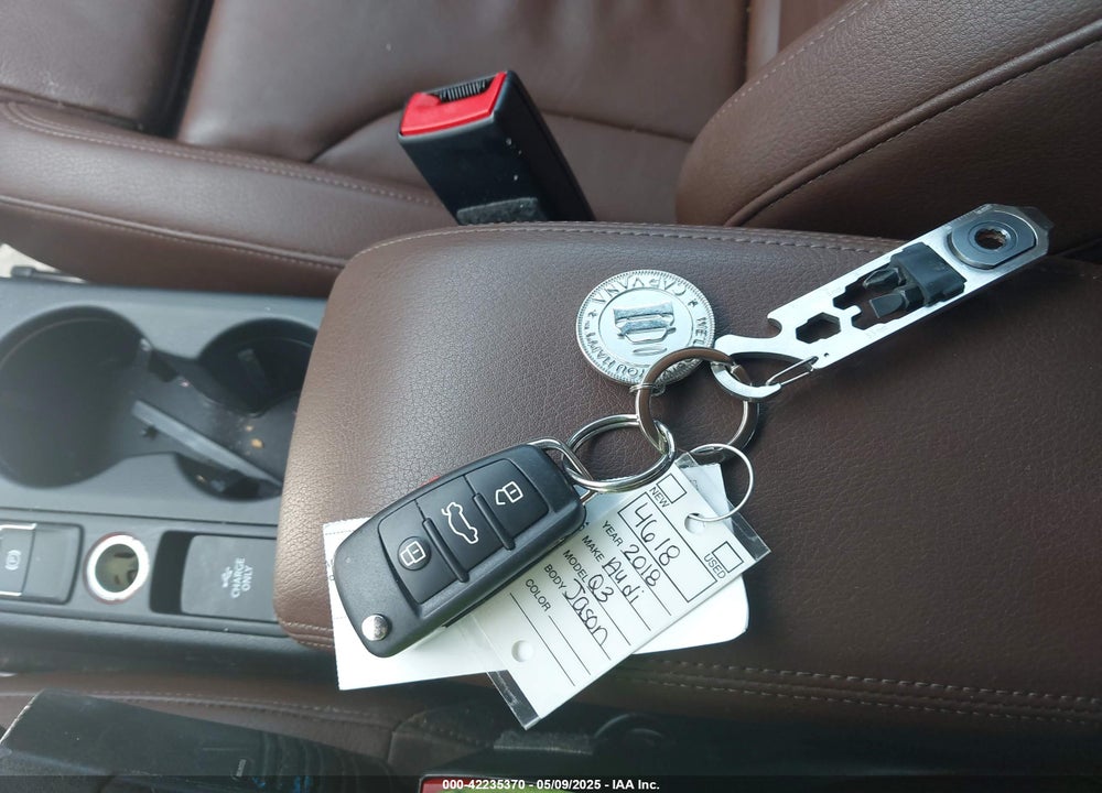 2018 AUDI Q3 VIN: WA1JCCFS3JR013998
