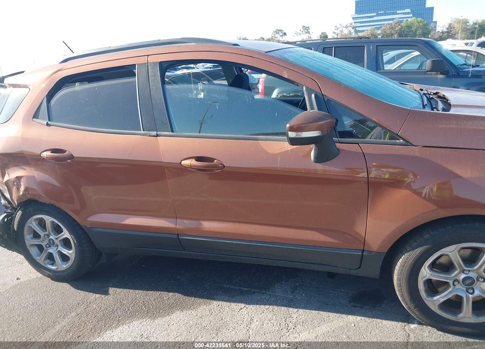 2018 FORD ECOSPORT SE VIN: MAJ3P1TE5JC179602