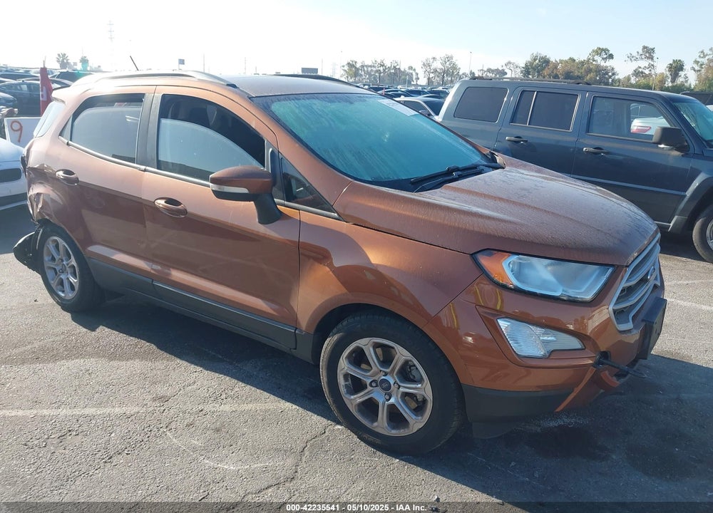 2018 FORD ECOSPORT SE VIN: MAJ3P1TE5JC179602