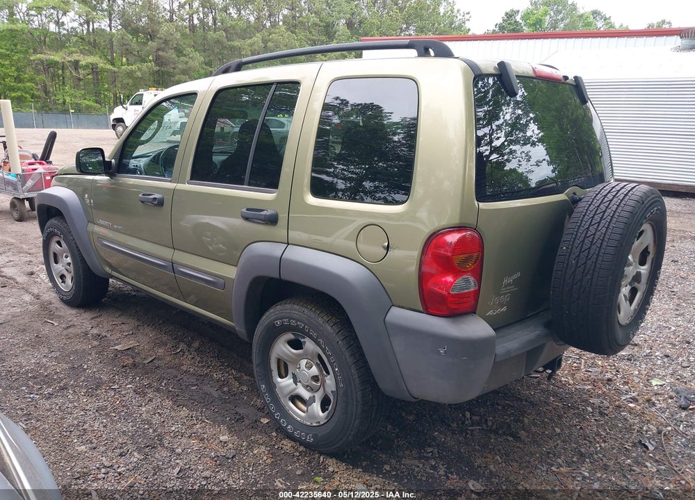 2003 JEEP LIBERTY SPORT VIN: 1J4GL48K73W734004