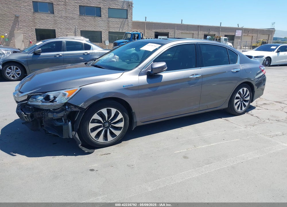 2017 HONDA ACCORD HYBRID EX-L VIN: JHMCR6F50HC021545