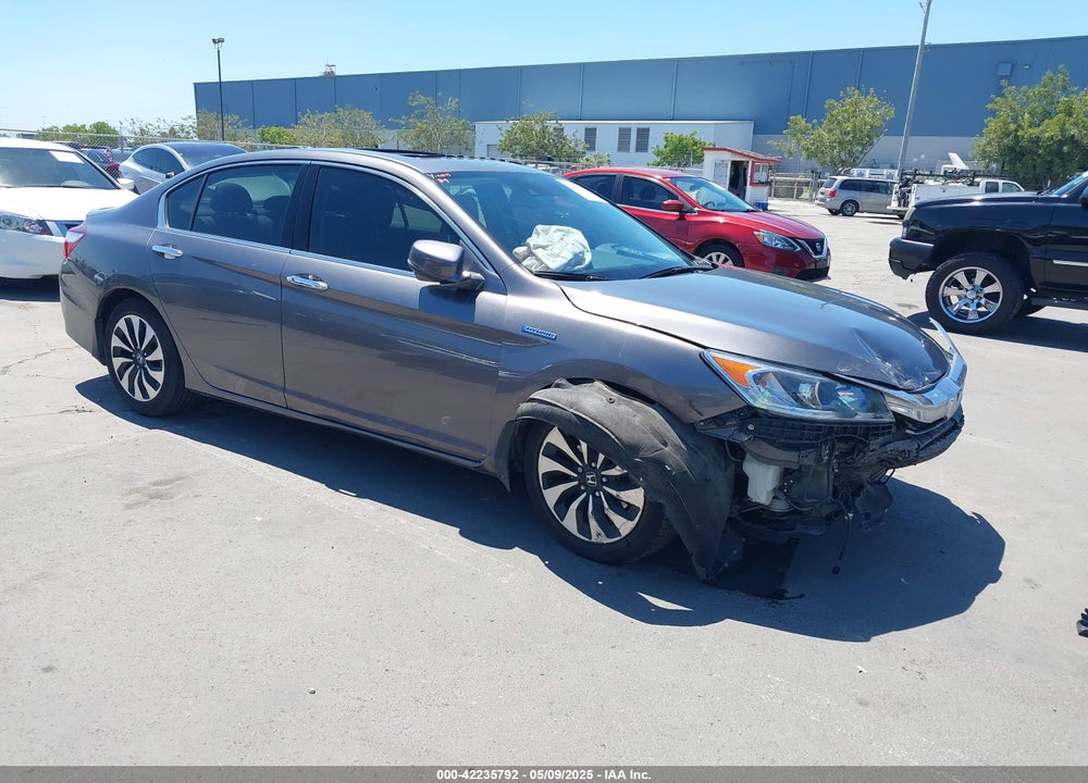 2017 HONDA ACCORD HYBRID EX-L VIN: JHMCR6F50HC021545