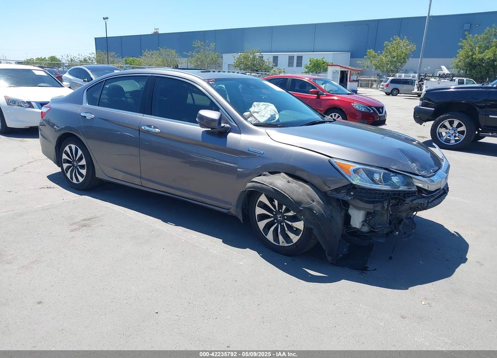 2017 HONDA ACCORD HYBRID EX-L VIN: JHMCR6F50HC021545