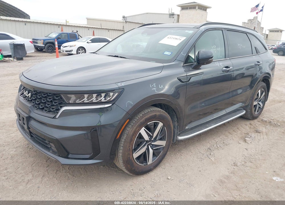 2022 KIA SORENTO EX VIN: 5XYRH4LF4NG087426