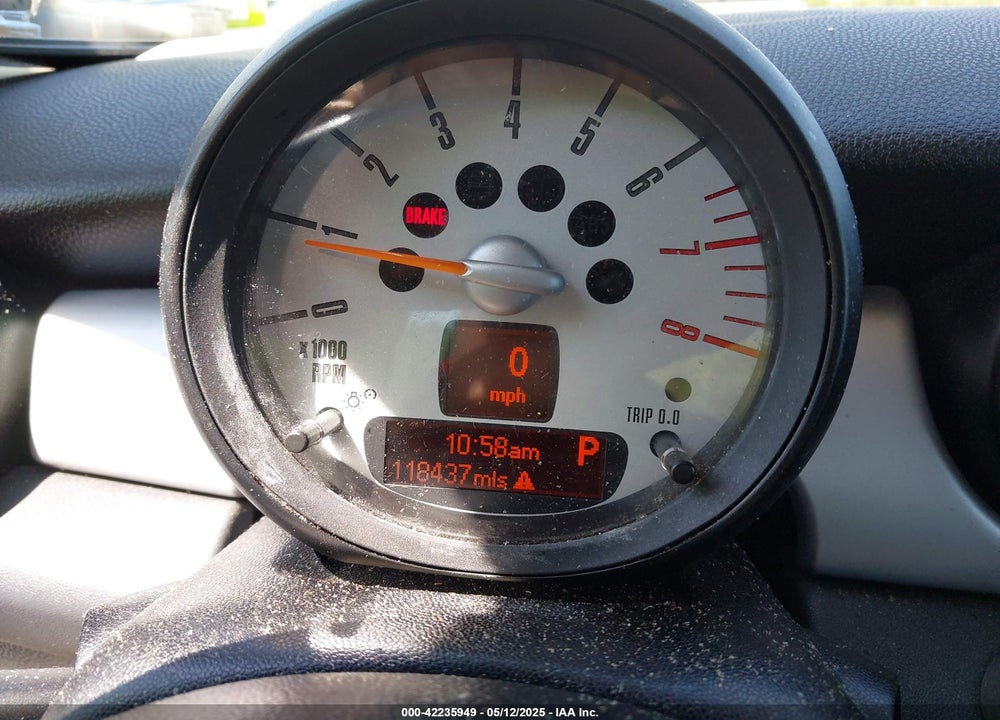 2012 MINI COOPER VIN: WMWSU3C56CT540636