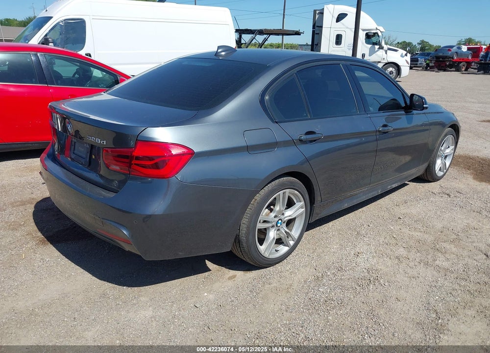 2018 BMW 328D XDRIVE VIN: WBA8F1C54JAE92929