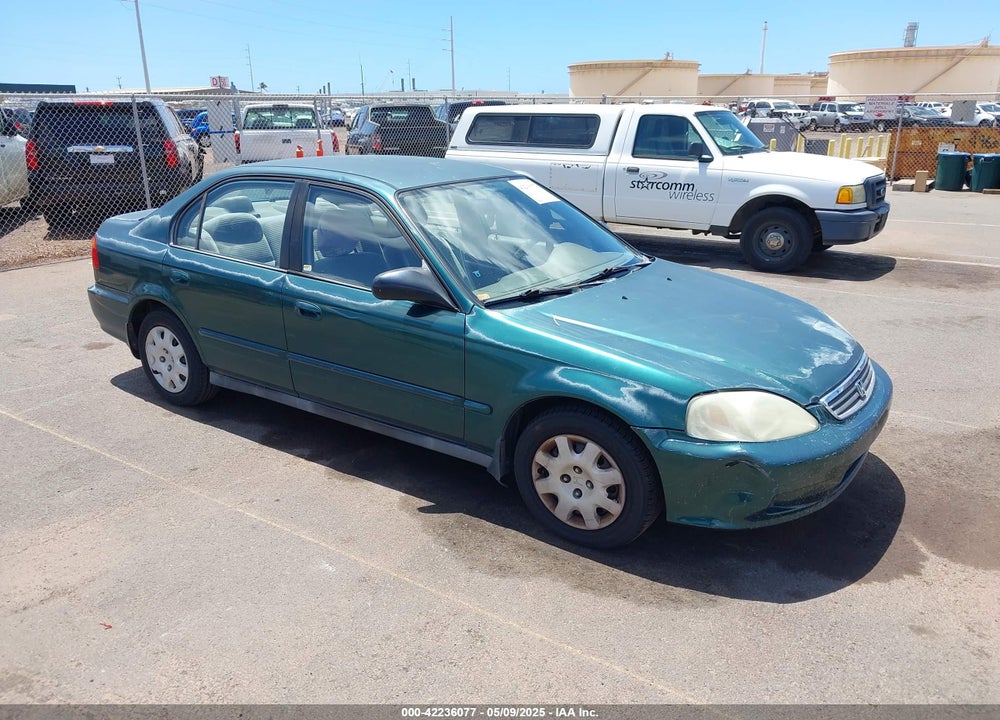 2000 HONDA CIVIC VALUE PACKAGE VIN: 2HGEJ6615YH588508