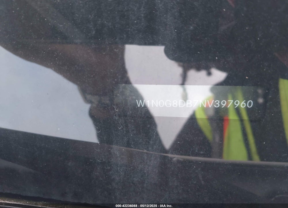 2022 MERCEDES-BENZ GLC CLASS VIN: W1N0G8DB7NV397960