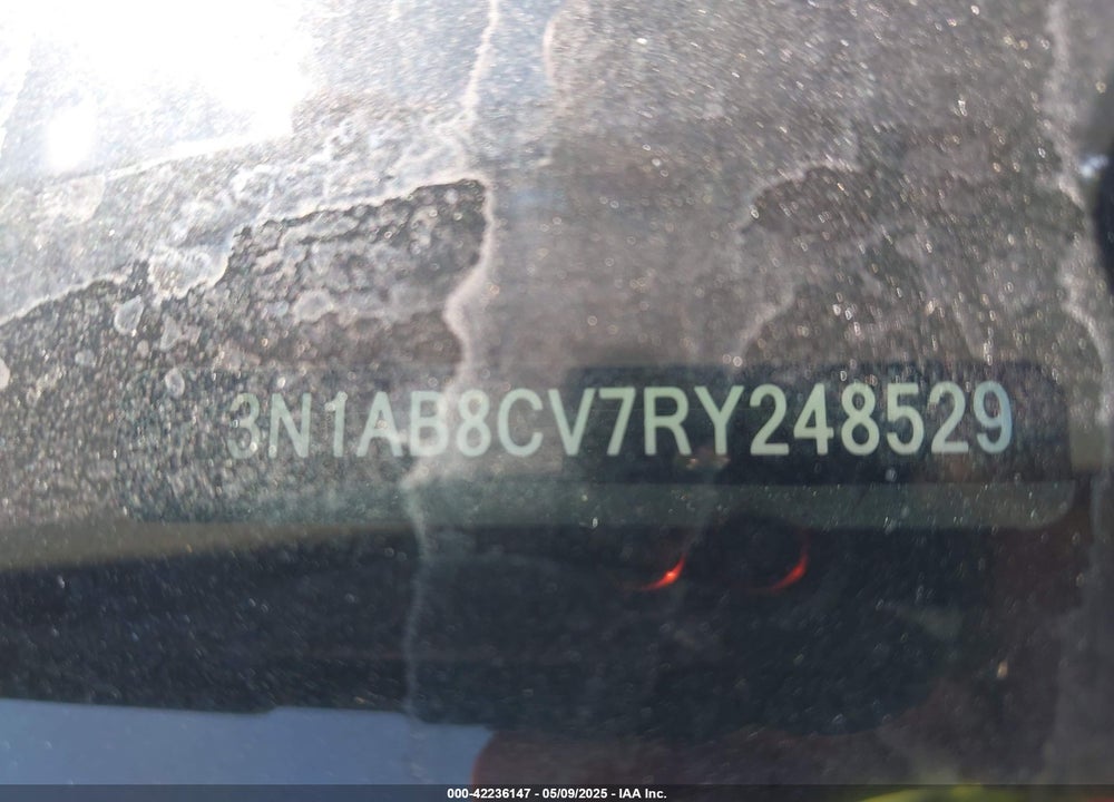 2024 NISSAN SENTRA SV XTRONIC CVT VIN: 3N1AB8CV7RY248529