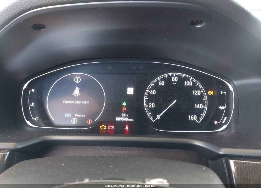 2019 HONDA ACCORD VIN: 1HGCV1F35KA108912