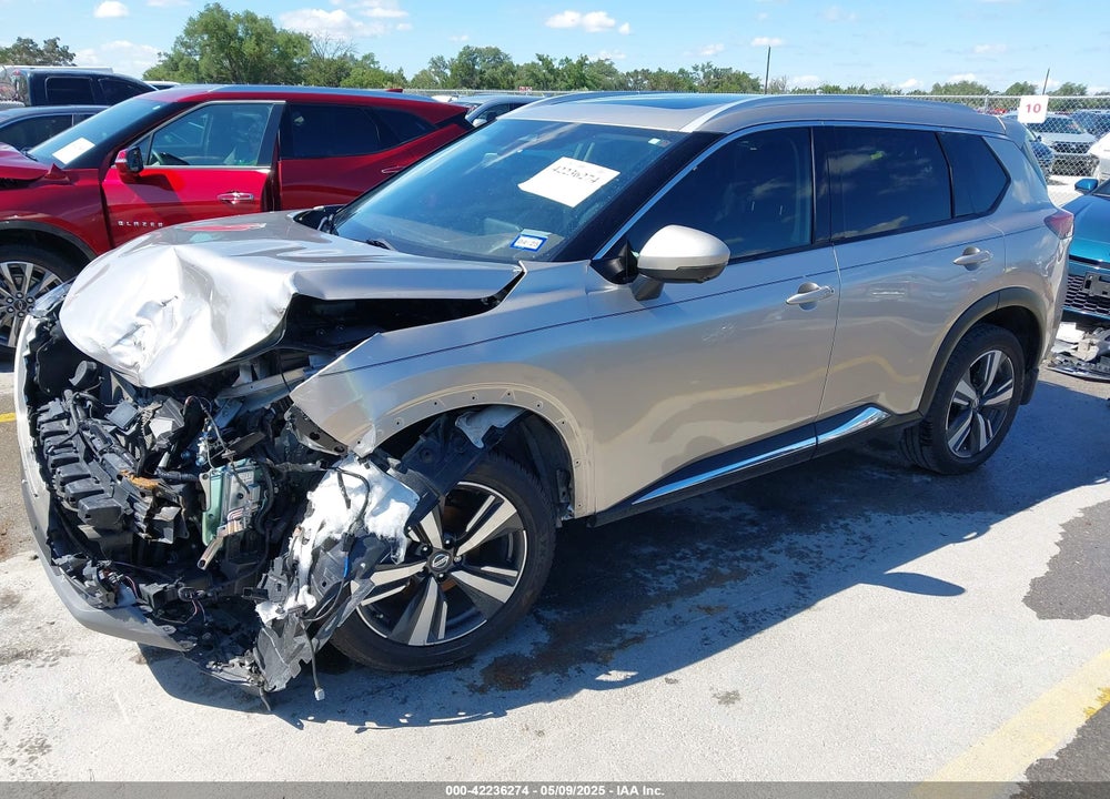 2021 NISSAN ROGUE VIN: JN8AT3CA8MW019288