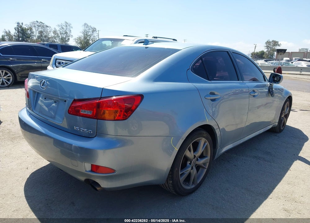 2007 LEXUS IS 250 VIN: JTHBK262975028530