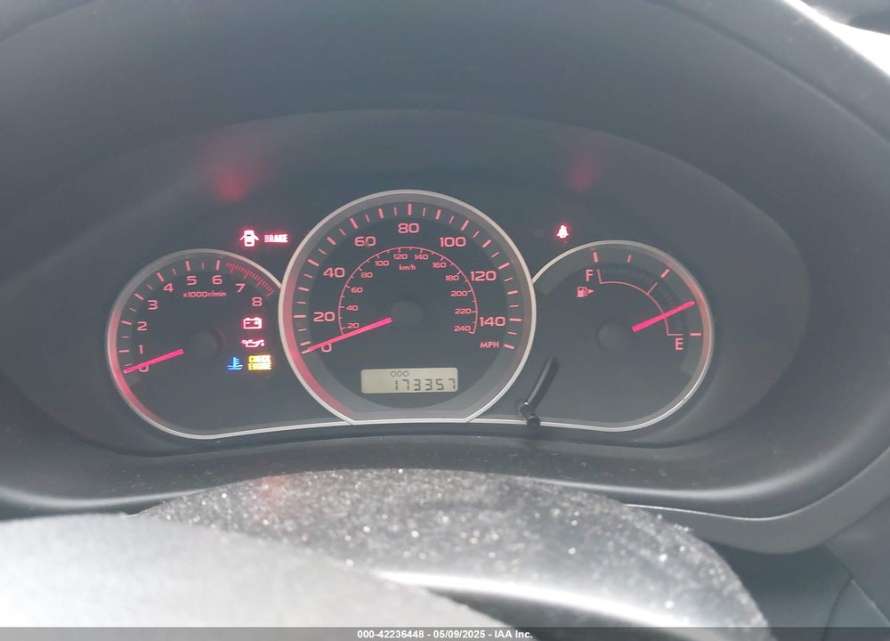 2008 SUBARU IMPREZA VIN: JF1GH61658G819530