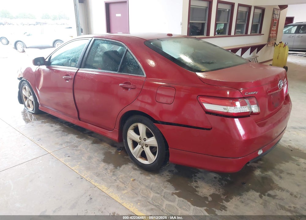 2011 TOYOTA CAMRY SE VIN: 4T1BF3EK6BU129712