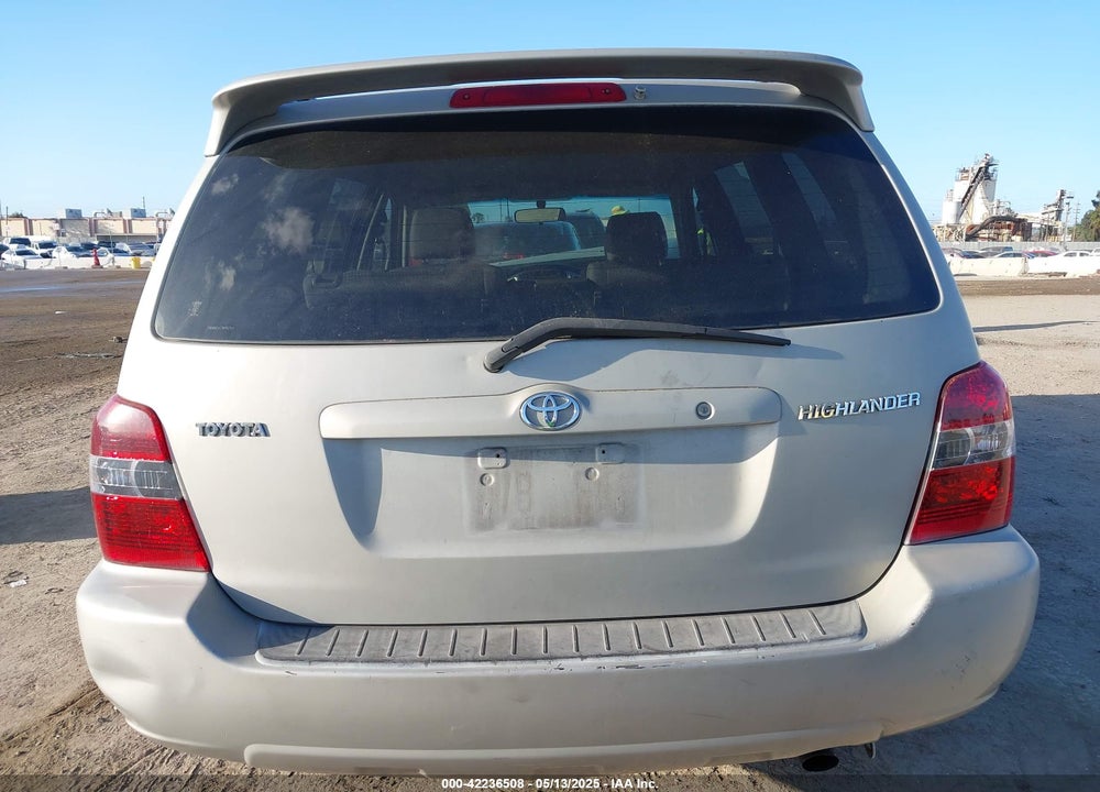 2007 TOYOTA HIGHLANDER VIN: JTEGD21A370157761