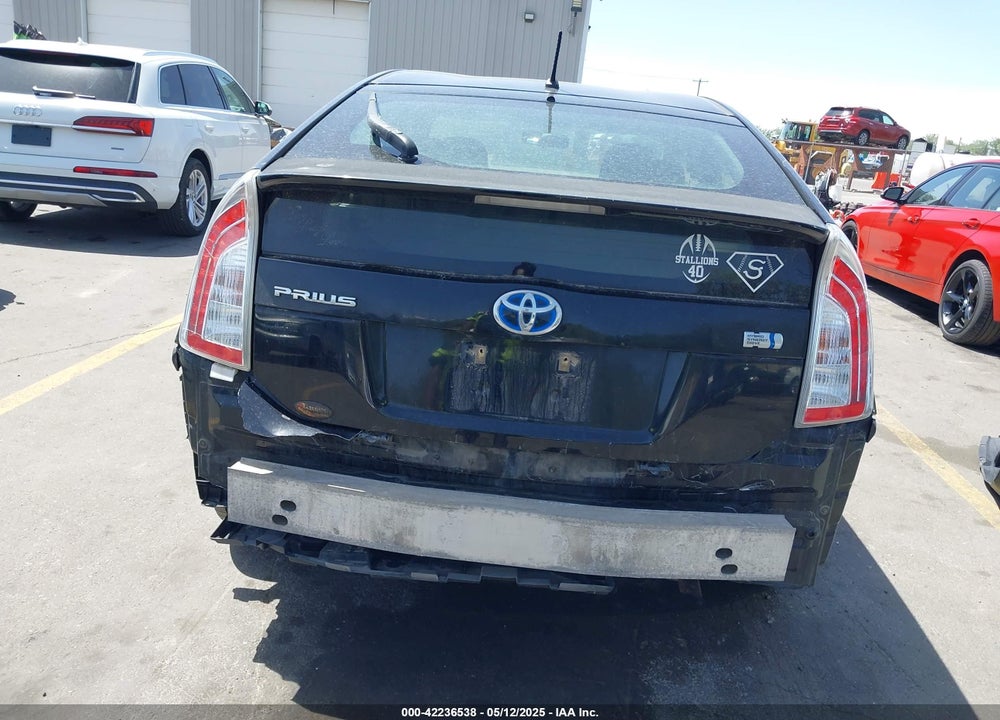 2013 TOYOTA PRIUS VIN: JTDKN3DUXD5658927