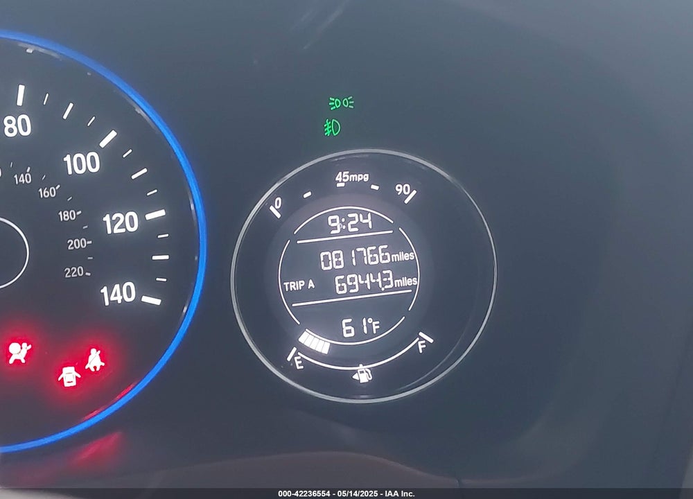 2018 HONDA HR-V VIN: 3CZRU6H52JM706944