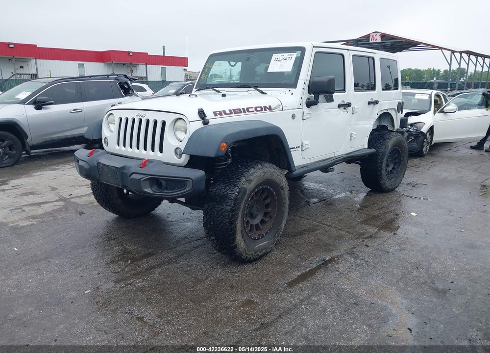 2014 JEEP WRANGLER UNLIMITED RUBICON VIN: 1C4HJWFG4EL104827