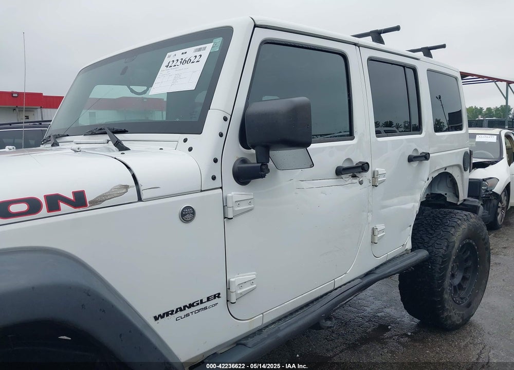 2014 JEEP WRANGLER UNLIMITED RUBICON VIN: 1C4HJWFG4EL104827