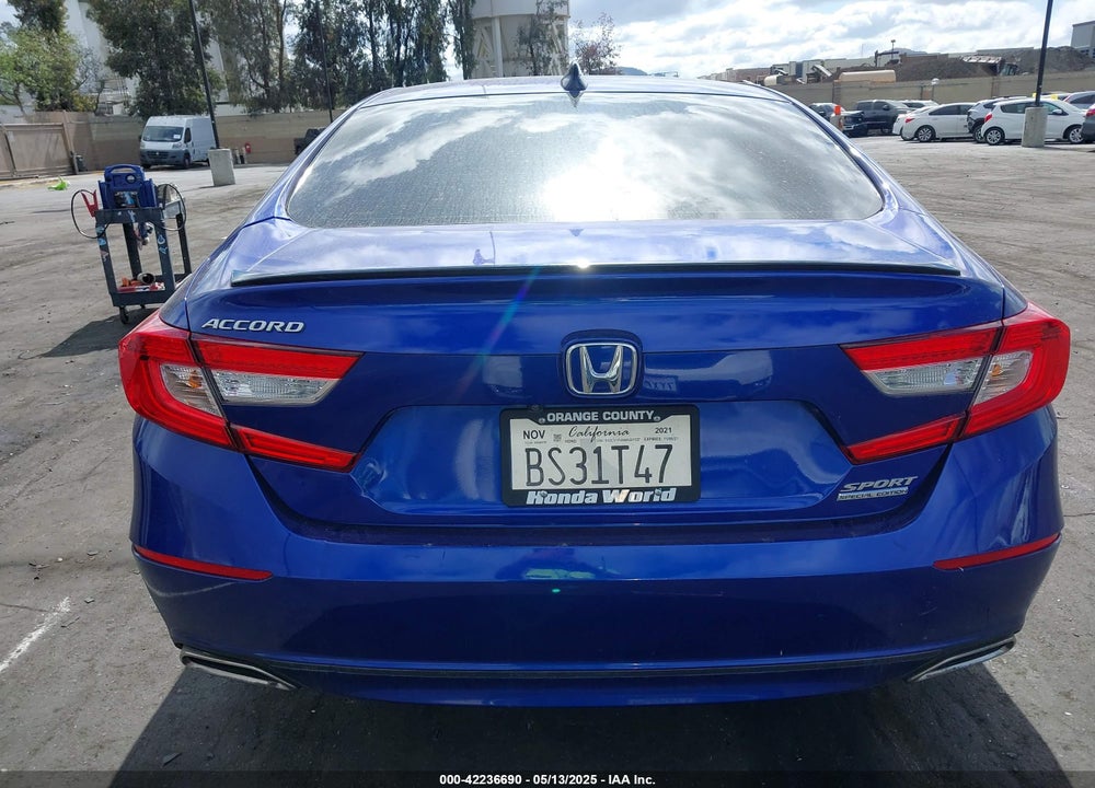 2021 HONDA ACCORD SPORT SPECIAL EDITION VIN: 1HGCV1F44MA091127