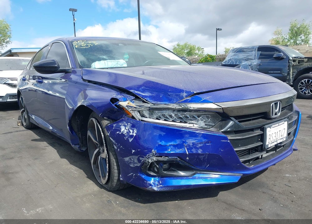 2021 HONDA ACCORD SPORT SPECIAL EDITION VIN: 1HGCV1F44MA091127