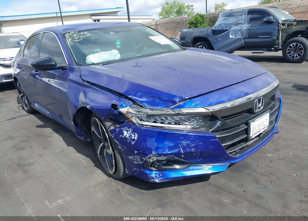 2021 HONDA ACCORD SPORT SPECIAL EDITION VIN: 1HGCV1F44MA091127