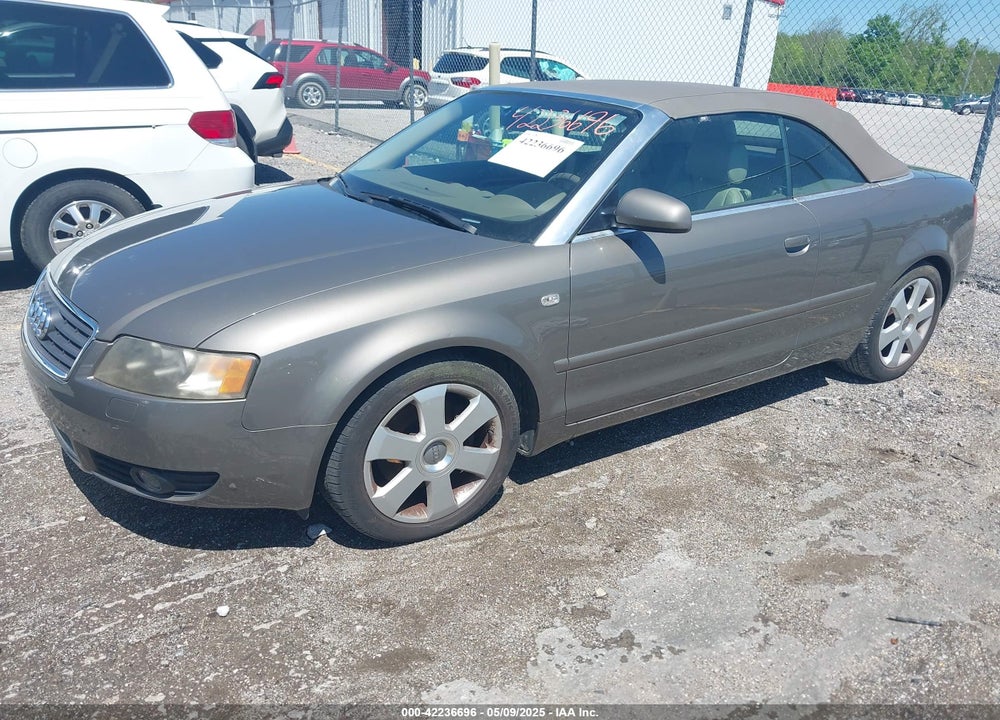 2003 AUDI A4 3.0 VIN: WAUAT48H53K008954