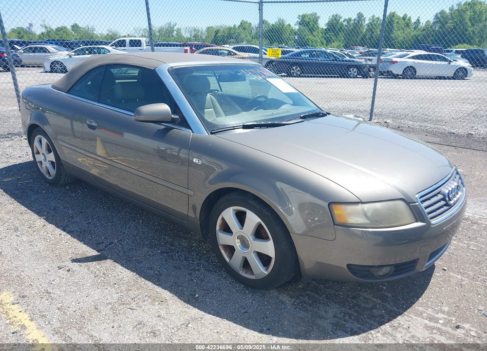 2003 AUDI A4 3.0 VIN: WAUAT48H53K008954