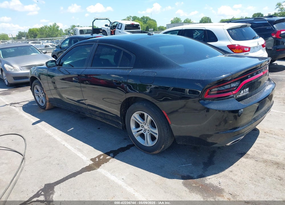 2019 DODGE CHARGER SXT RWD VIN: 2C3CDXBG7KH755010