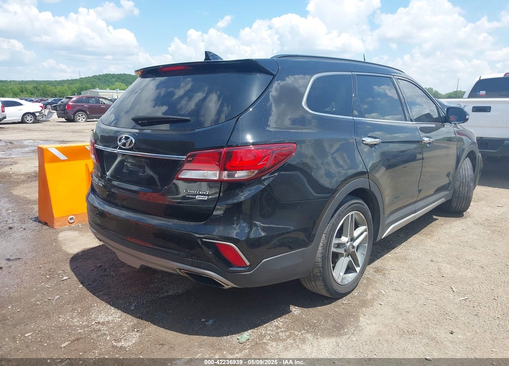 2017 HYUNDAI SANTA FE LIMITED ULTIMATE VIN: KM8SRDHF4HU203424