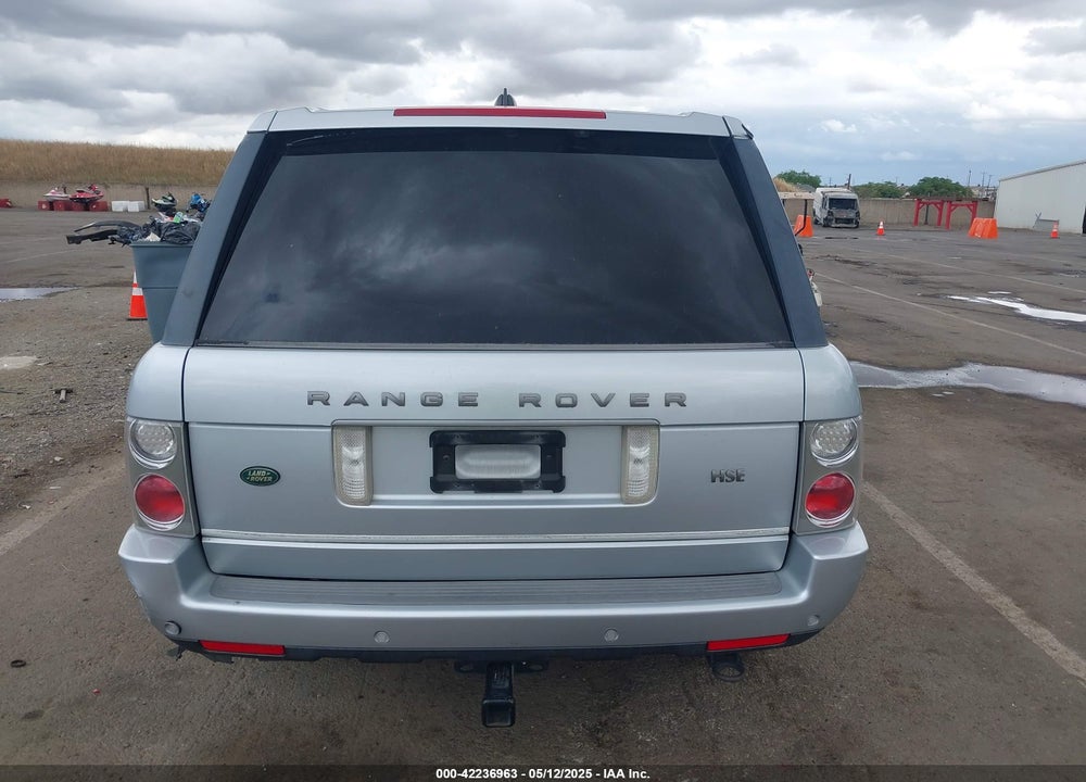 2006 LAND ROVER RANGE ROVER HSE VIN: SALME15426A238416