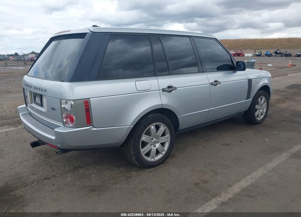 2006 LAND ROVER RANGE ROVER HSE VIN: SALME15426A238416