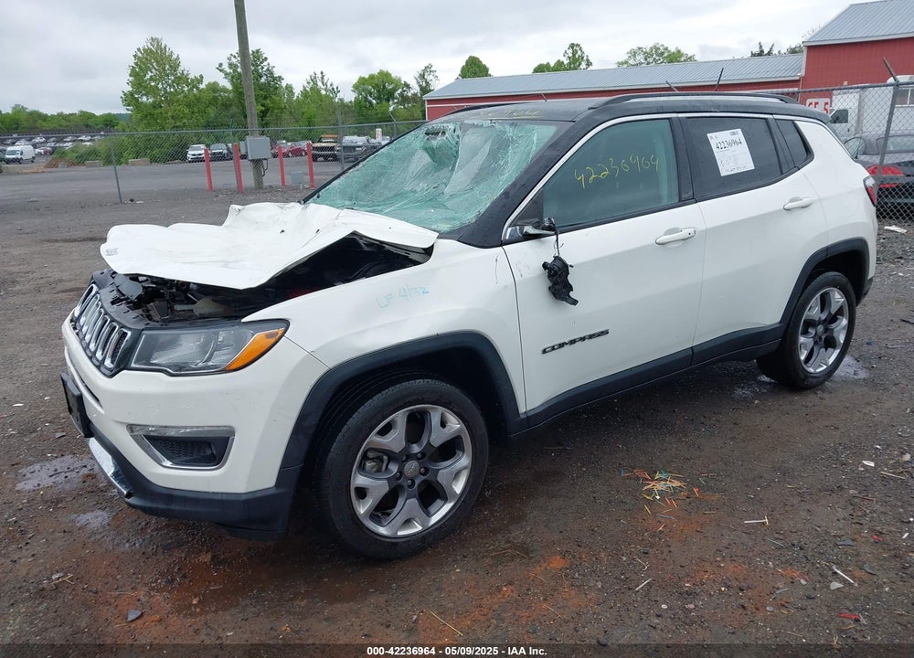 2019 JEEP COMPASS LIMITED 4X4 VIN: 3C4NJDCB0KT842799