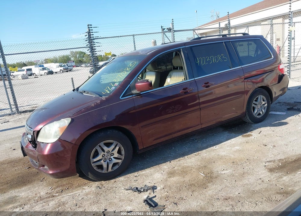 2007 HONDA ODYSSEY VIN: 5FNRL38757B407969