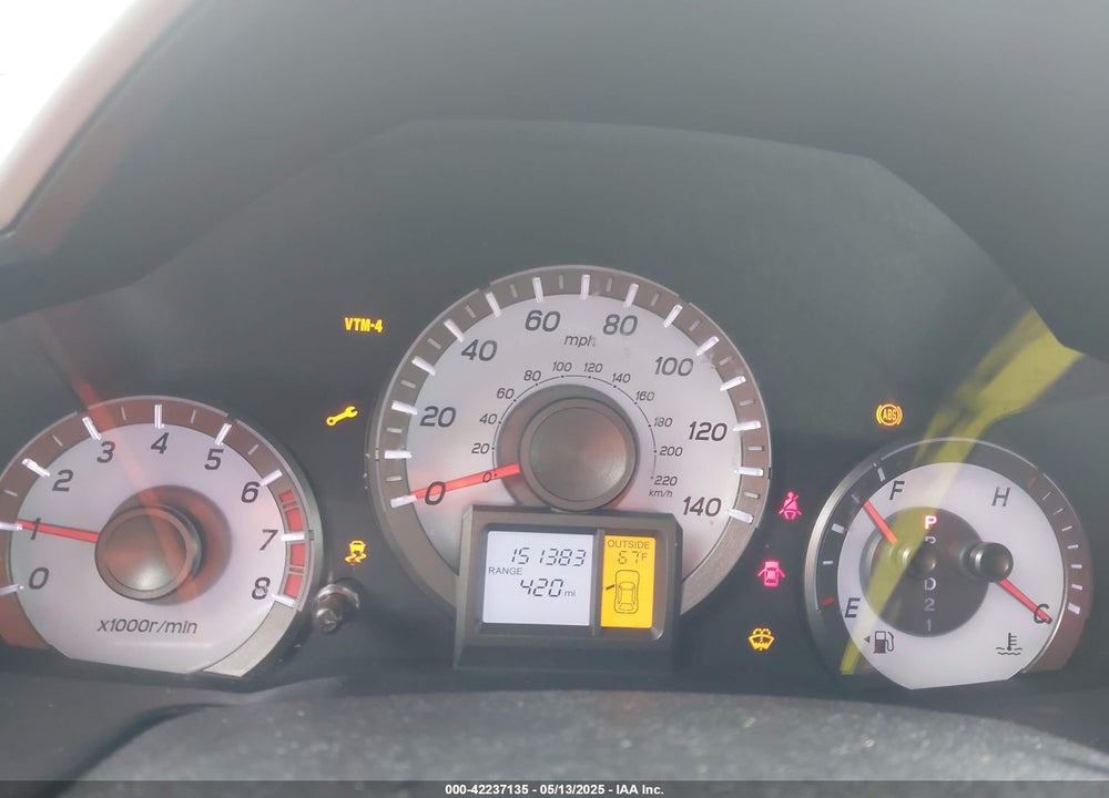 2013 HONDA PILOT VIN: 5FNYF4H57DB008953