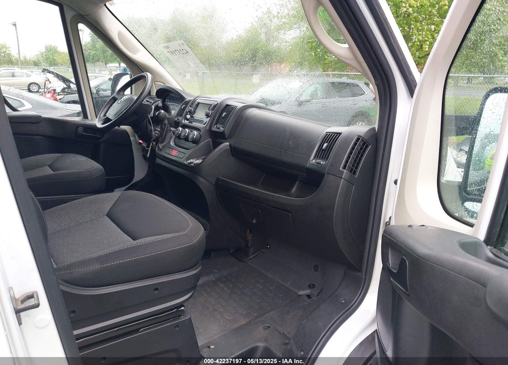 2021 RAM PROMASTER 2500 HIGH ROOF 159 WB VIN: 3C6LRVDG5ME576517