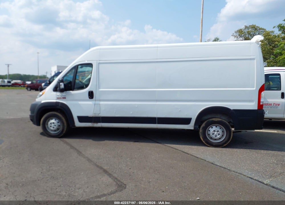 2021 RAM PROMASTER 2500 HIGH ROOF 159 WB VIN: 3C6LRVDG5ME576517