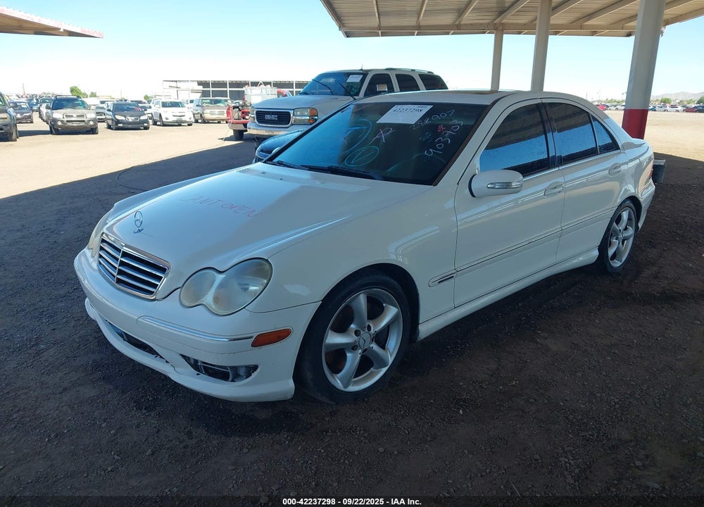 2006 MERCEDES-BENZ C CLASS VIN: WDBRF52H96A903903