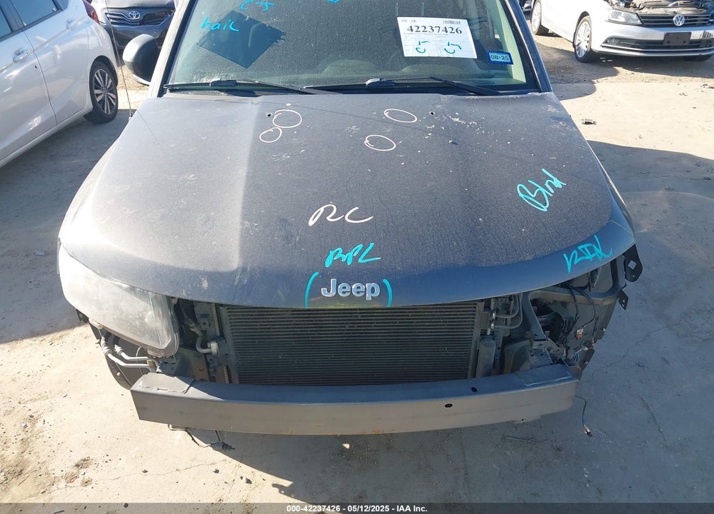 2014 JEEP COMPASS SPORT VIN: 1C4NJCBBXED853668