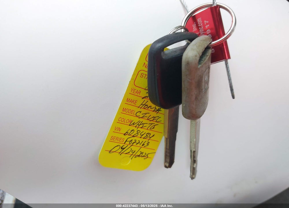 2004 HONDA CIVIC VP VIN: 2HGES16344H608484